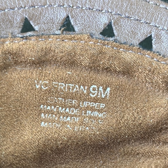 Vince Camuto Brown Heeled Boots with Chunky Heel and Western Design - Picture 12 of 14